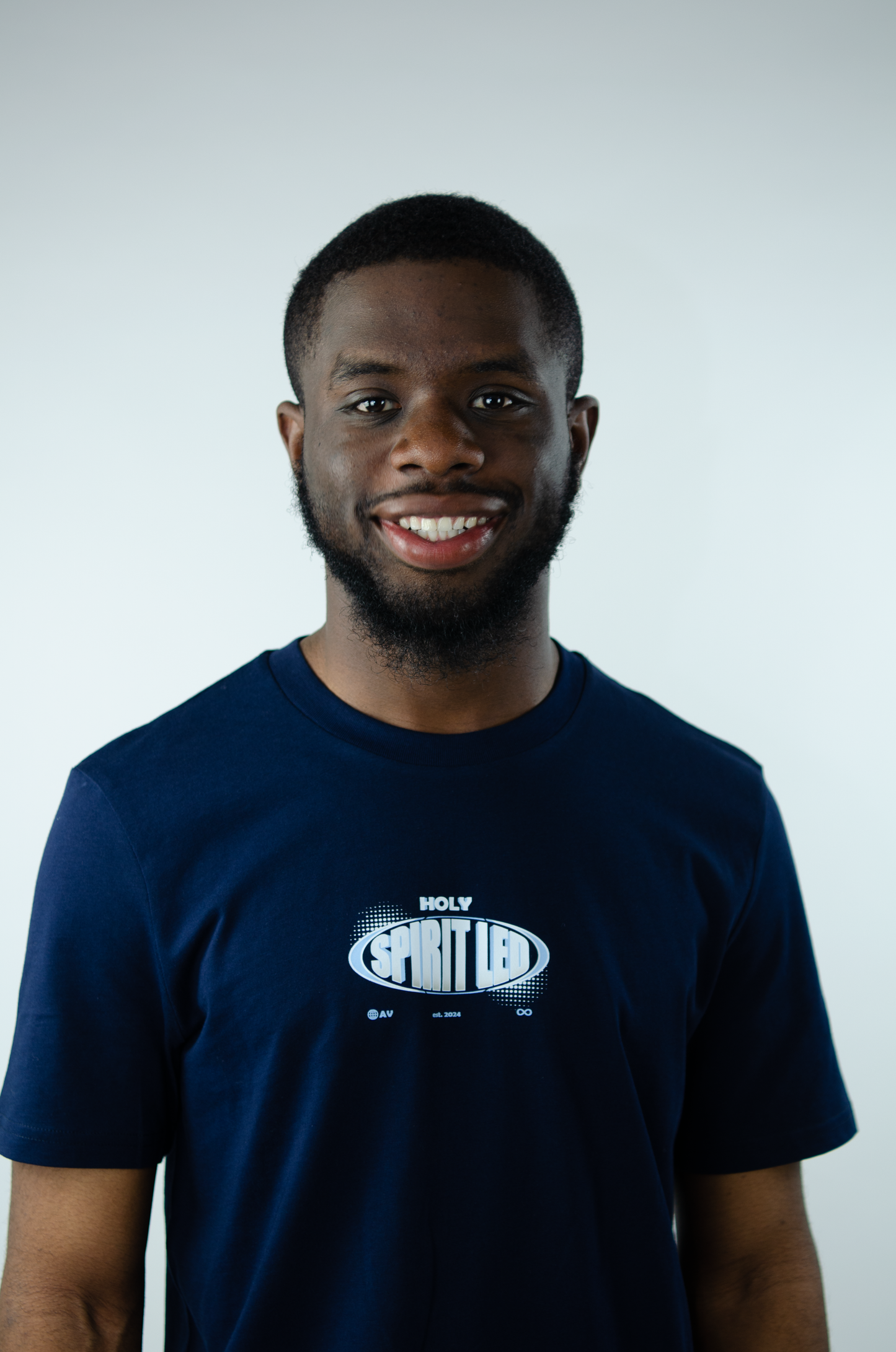 Spirit-Led Tee - French Navy