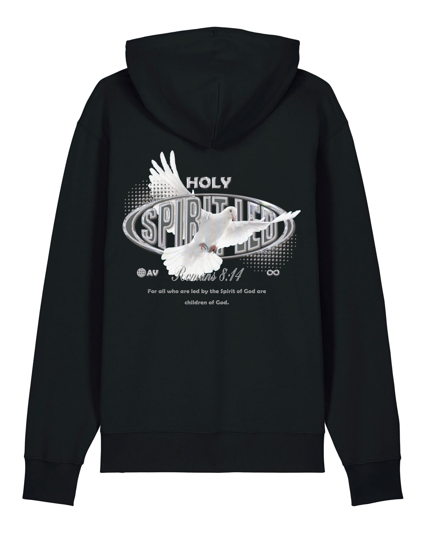 Spirit Led Hoodie - Black