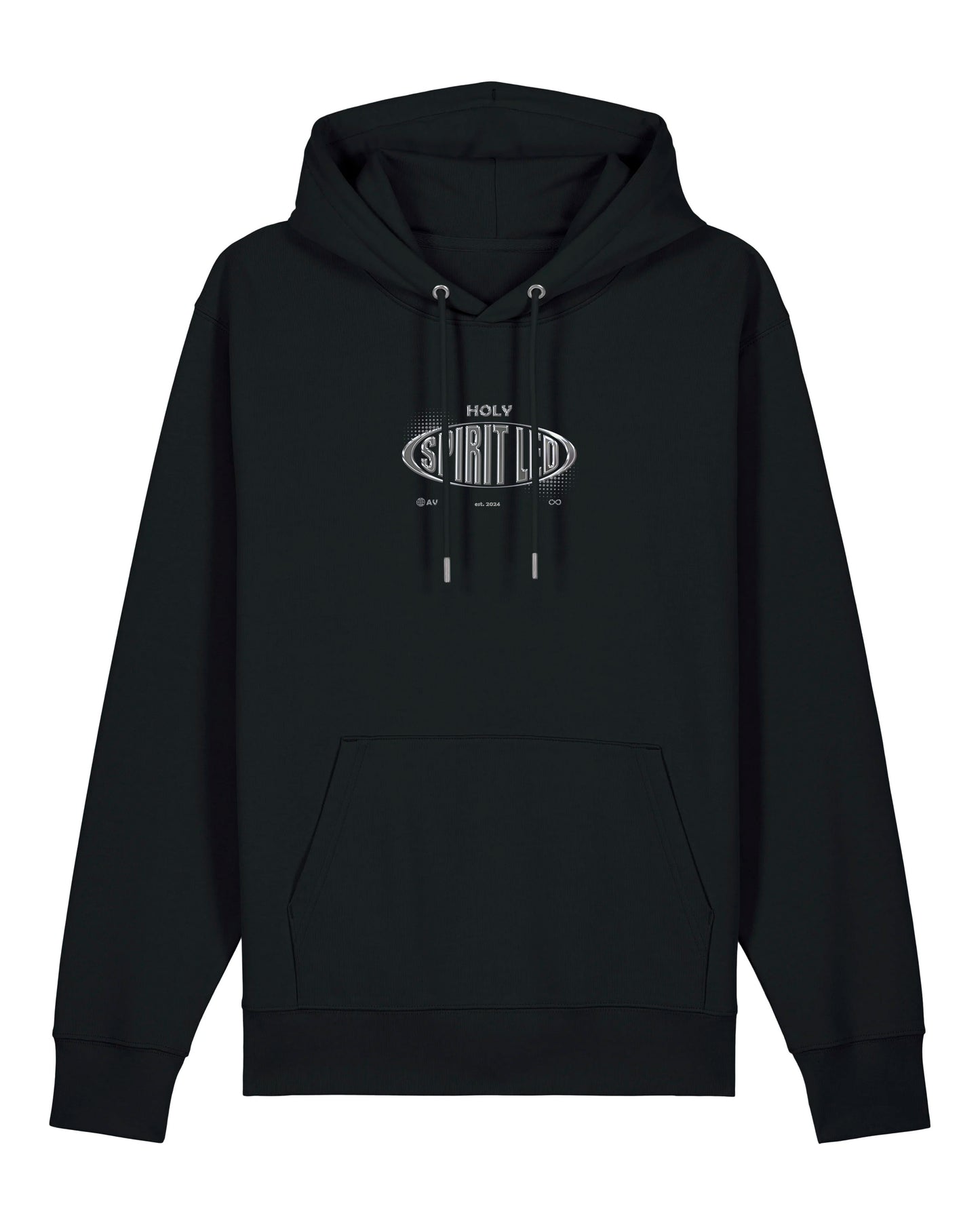Spirit Led Hoodie - Black
