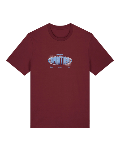 Spirit-Led Tee - Burgundy
