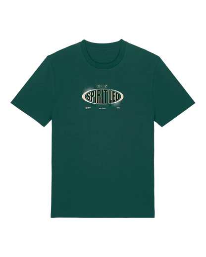 Spirit-Led Tee - Green/Cream
