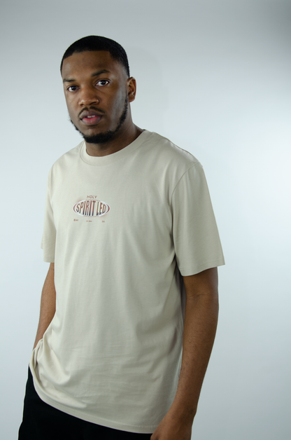 Spirit-Led Tee - Beige
