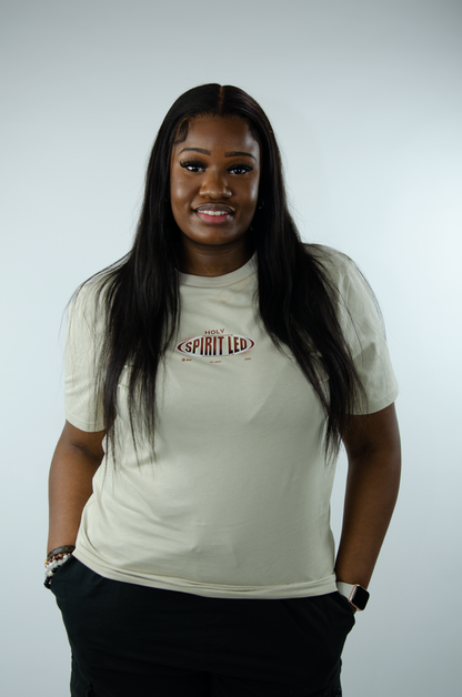 Spirit-Led Tee - Beige