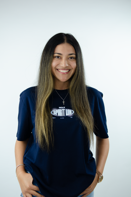 Spirit-Led Tee - French Navy