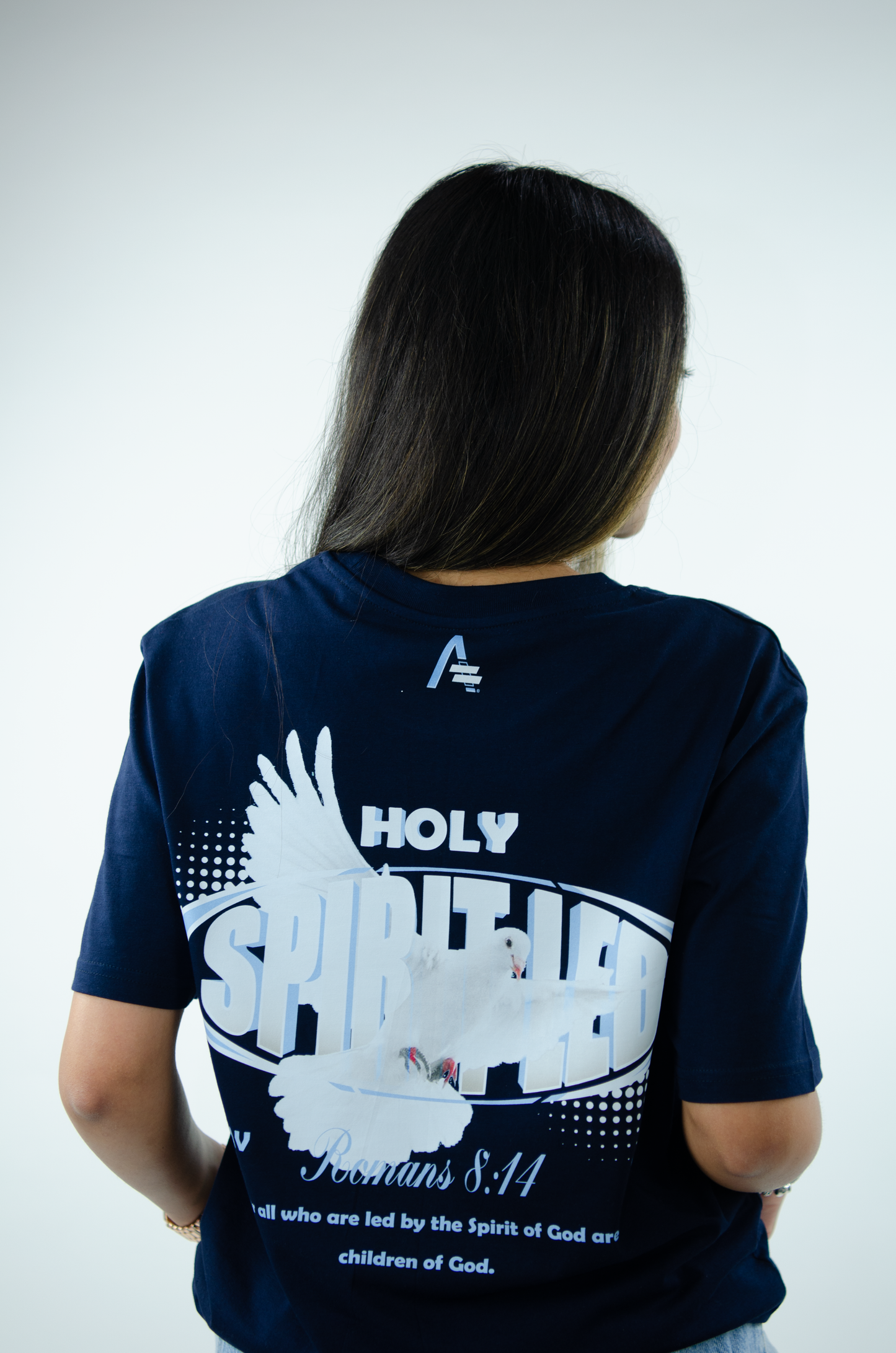 Spirit-Led Tee - French Navy