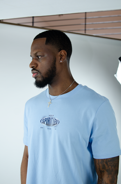 Spirit-Led Tee - Light Blue